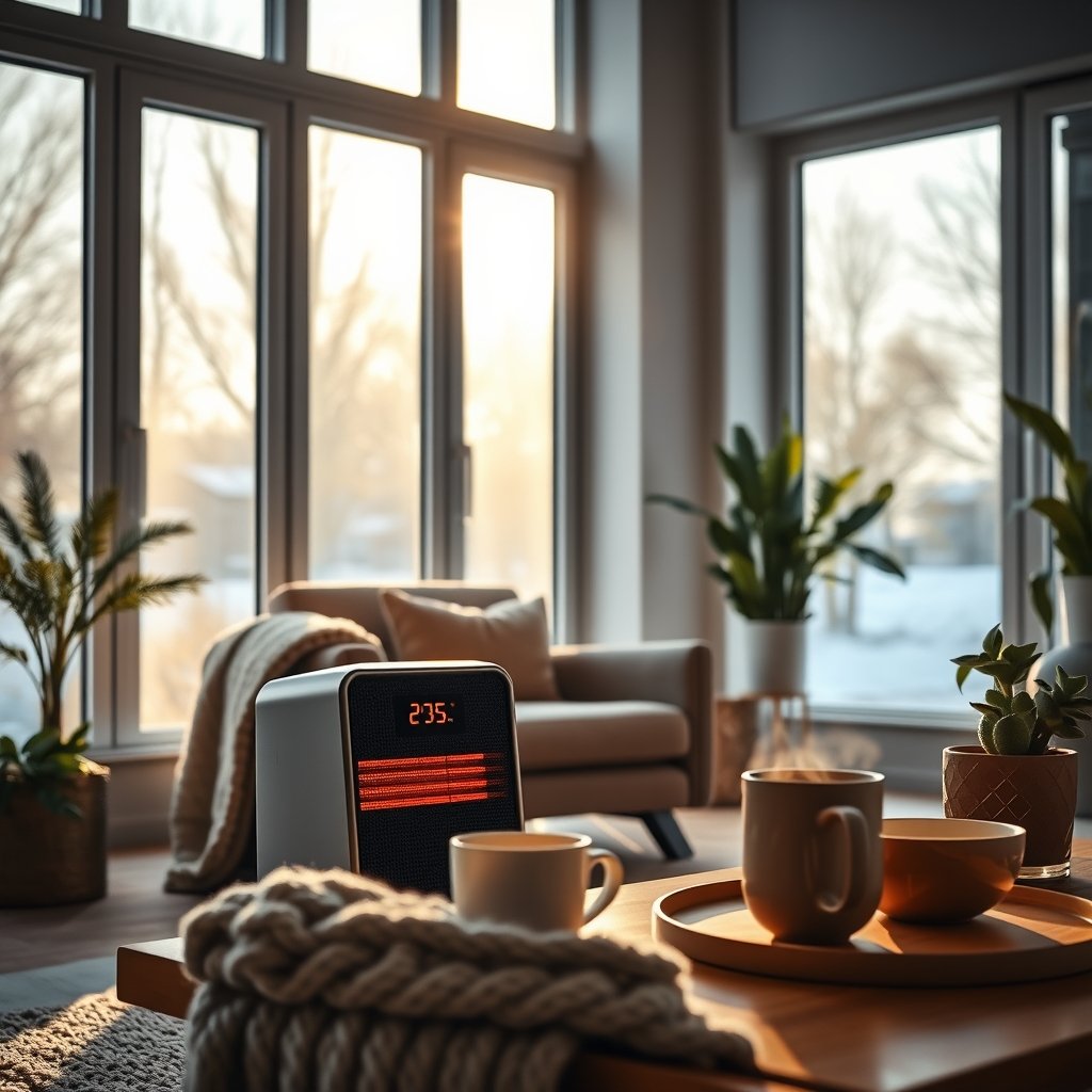 electric heater product view