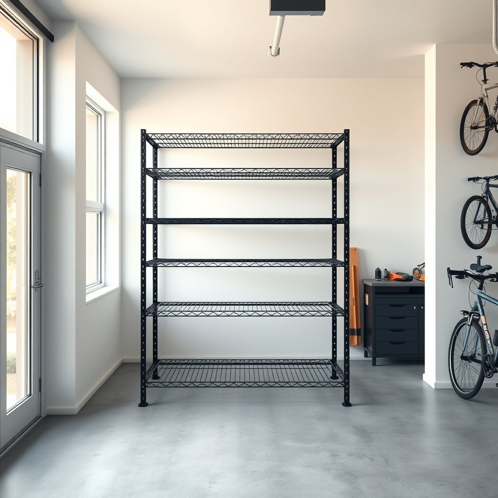 garage shelving product view