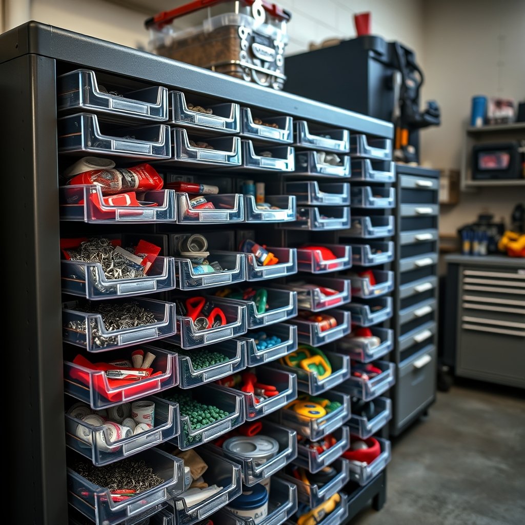 drawer organizer in action