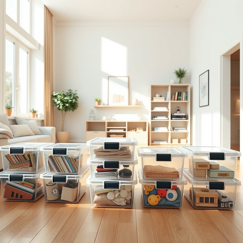storage bins product view